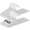 White, variant on Pants Hanger, 30 Pack Space Saving Open-Ended Metal Pants Hanger, Non Slip Trousers Slack Hangers Organizers for Pants Jeans Slacks Scarf Trousers Ties,White