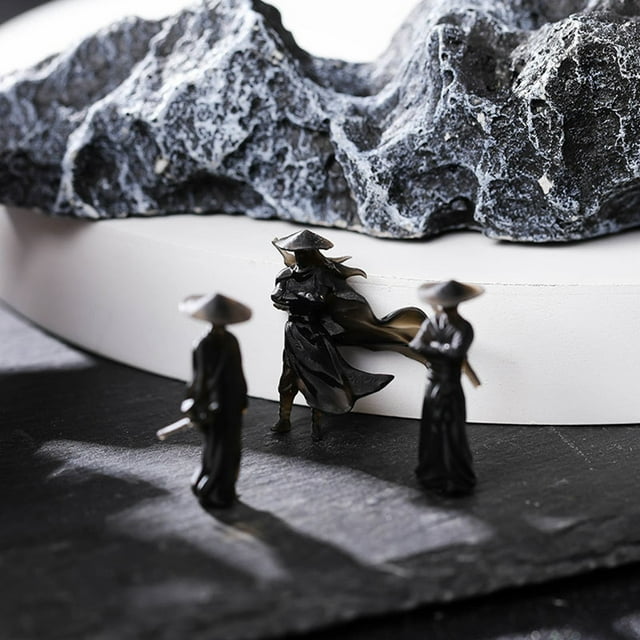 2024 Youxia Sculpture Intérieure de Voiture Ornement de Bureau Ensemble 3 Pcs Collection Automobile