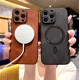 thumbnail image 3 of Funda De Piel Genuina Elegante Para iPhone Magsafe + Mica 9h, 3 of 8