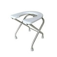 thumbnail image 3 of Asiento de inodoro plegable jinwen almohadilla antideslizante Altura 30cm, 3 of 8