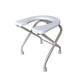 thumbnail image 3 of Asiento de inodoro plegable para personas mayores, taburete de inodoro en cuclillas, silla de ducha portátil Altura 40cm, 3 of 9
