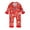 Red, variant on mgoYE Newborn Christmas Sleepers Baby Girl Christmas Satin Pajamas With Feathers Infant Pajamas Romper Jumpsuit Girl Pjs Size 12-18 Months