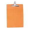 Unique Bargains Office School A4 Paper File Note Holder Clip Clamp Board Clipboard Orangered