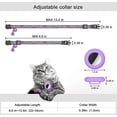 thumbnail image 5 of Collar para gatos Airtag con cascabel, ajustable y desmontable, funda de silicona compatible con Apple Airtag., 5 of 5