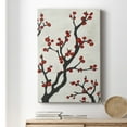 thumbnail image 6 of Red Berry Branch I Premium Gallery Wrapped Canvas - Ready to Hang, 6 of 9