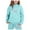 Light Blue, variant on Girls' Fashion Girls Sets Child Toddler Boys Girls Long Sleeve Solid Warm Hoodie Pullover Tops Pants Kids Outfits Sweat Suit