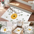 thumbnail image 5 of Entryway Rug 2'x3', Bees Branches Small Rug for Kitchen Bathroom Door Mat Indoor Entrance, Farmhouse Spring Botanical Watercolor Non-Slip Area Rugs Floor Mats Carpet Front Door Rugs, 5 of 8