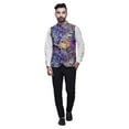 thumbnail image 4 of Atasi Blue2 Architectural Party Wear Jacket For Men Printed Casual Jackets Elegant Wedding Jacket-XX-Large, 4 of 6