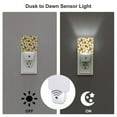 thumbnail image 3 of Sikiie Sunflowers and Bees Led Night Light, Warm White,Cool White Lights for Bathroom,Hallway,Bedroom, Kids Room-EU, 3 of 7