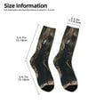 thumbnail image 2 of Uemuo Medieval Knight And Dragon Printed Kids Boys Socks Seamless Crew Socks Crazy Funny Athletic Sport Socks for Children, 2 of 5
