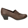 thumbnail image 2 of Easy Street Fondly Women's Block Heel Comfort Shooties Color: Brown Size: 11, 2 of 4