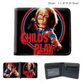 thumbnail image 2 of Monedero de piel con tapa plegable Horror Childs Plays Anime, 2 of 2