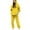 Yellow, variant on New York Womens Sweatsuits 2 Piece Set 2026 Fall Winter Trendy Hoodie and Jogger Sweatpants Matching Set Streetwear