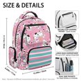 thumbnail image 5 of Chririnla Cat Pattern Multiple Compartments Book Bag for School Elementary, Waterproof Large Capacity Polyester School Bookbag, 5 of 9