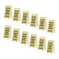 thumbnail image 5 of LOLIPPYY 12Pcs Yellow Acrylic Desk Note Holder Clips Cute Office Accessories, 5 of 7