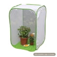 thumbnail image 4 of Amdohai Collapsible Insects and Butterflies Habitat Cage MeshTerrarium Pop-up Insect-proof White Green Translucent Polyester Bottom, 4 of 8
