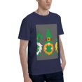 thumbnail image 2 of Bingfone Spring St Patrick’s Day Irish Gnomes Men'S Loose Fit Short-Sleeve Pocket T-Shirt, 2 of 7