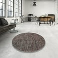 thumbnail image 4 of Ahgly Company Machine Washable Indoor Rectangle Abstract Rosy Pink Area Rugs, 7' x 10', 4 of 7