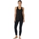 thumbnail image 2 of icyzone Camisetas sin mangas de entrenamiento para mujer – Camisetas atléticas de yoga con espalda cruzada para correr, ajuste holgado (XL BlackDenim), 2 of 5