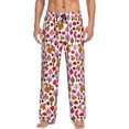 thumbnail image 2 of Kdxio Squirrel In The Forest Print Men's Sleep Pajama Pant Lounge Pants with Pockets, 2 of 8