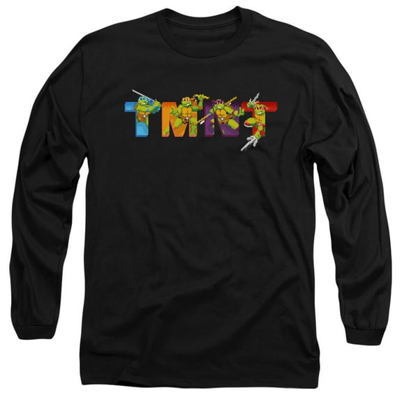 TMNT Teenage Mutant Ninja Turtles Arcade Main Screen Unisex Adult Long-Sleeve T Shirt