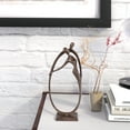 thumbnail image 6 of Danya B. Circle of Love Bronze Abstract Sculpture Statue, 6 of 7