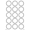thumbnail image 1 of 100 Pcs of Military 6" Dot Training Target (White) Size: 23" x 35", 1 of 1