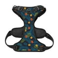 thumbnail image 4 of Kdxio Hawaiian Style Print No Pull Dog Harness Adjustable Reflective Oxford Easy Control Medium Large Dog Harness for Training and Everyday-, 4 of 8