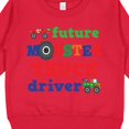 thumbnail image 3 of Inktastic Monster Truck Future Driver Toddler Sweatshirt, 3 of 4