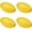 2.95" x 5.12"-4pcs, variant on OROOTL Rope Floats Marine Buoy Floats,4pcs Crab Trap Floats Buoy Fishing Marker Buoys Oval Water Floats Ski Rope Floats for Boats Pool Kayak Crabbing Trail Dock,Yellow