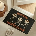 thumbnail image 4 of Stijggn Halloween Area Rugs Halloween Mat Cute Ghost Front Door Entrance Mat Vintage Rustic Yard Non Slip Porch Home Decoration for Floor, 4 of 6
