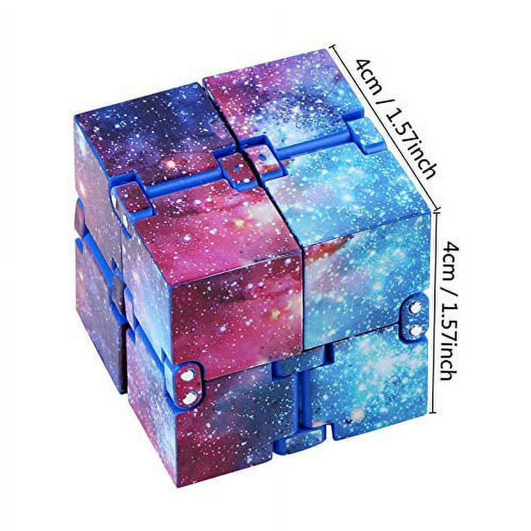 Colorlife Fidget Cube Toys, Infinity Focus Anti Stress, Anti Stress Adulte, Contre Le Stress et l'anxiété