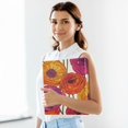 thumbnail image 6 of FORMRS 3 Ring Binder 1.5 inch with Pockets Set of 2 Clip Board 200 Sheets Capacity, Purple Hand Drawn Floral, 6 of 8