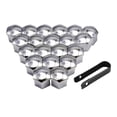 thumbnail image 3 of 20Pcs Car Wheel Lug Nut Covers Bolt Caps Bolt Rims Tyre Screw Cap Wheel Nut Caps 17mm, 3 of 9
