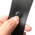 thumbnail image 4 of 4 Pairs Seat Belt Button Buckle Stop - Universal Fit Stopper Kit Black, 4 of 7