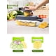 thumbnail image 3 of Rallador multiusos corta rebana pica y ralla verduras frutas acero inoxidable utensilios de cocina práctico multifuncional alimentos preparación rápida cocina hogar resistente diseño ergonómico,Negro, 3 of 8