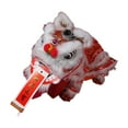 thumbnail image 3 of Kokiya Chinese Lion Puppet Ornament Marionette Puppet for Holiday Birthday Carnival Red, 3 of 9