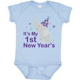 thumbnail image 3 of Inktastic It's My 1st New Year's Elephant Boys or Girls Baby Bodysuit, 3 of 5