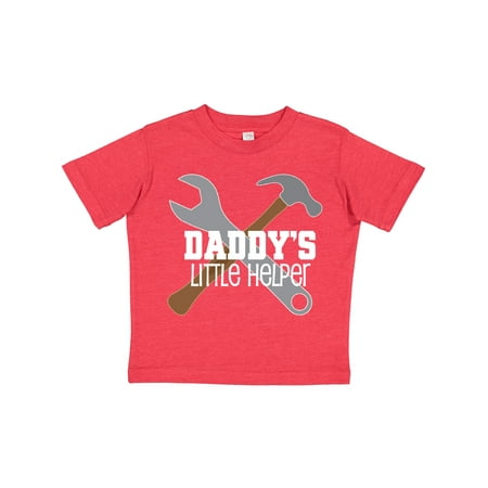 

Inktastic Daddy s Little Helper Tool Set Gift Toddler Boy Girl T-Shirt