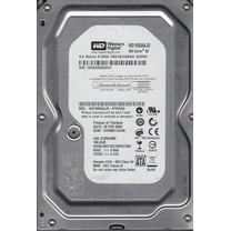WD1600AAJS-61WAA0, DCM HHNNHTJAHN, Western Digital 160GB SATA 3.5 Hard Drive