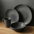 thumbnail image 2 of Stone + Lain Grao Stoneware Collection Dinnerware Set, 32-Piece Service for 8, Grey, 2 of 7