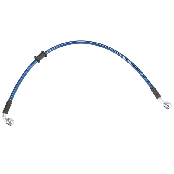 Universal 50cm 19.69" Brake Clutch Oil Hose Line Pipe Blue for Motorcycle