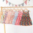 thumbnail image 1 of Summer Children's Skirt Baby Flower Printing Clothing Toddler Kids Sleeveless Sundress Tops Kids Birthday Dresses for Girls9100 He Qiyong unisex, 1 of 1