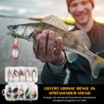 thumbnail image 4 of Shimmering Metal Spinner Bait Kit, Portable Fishing Lures For Freshwater And Sea Adventures, Clear Box For Safe Storage And Carriage, 4 of 7