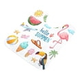 thumbnail image 3 of IAUYY Set of 2 Inch Bath Mat Thick Soft Plush Shower Mat TPR Backing Material Non Slip Bath Mats for Bathroom for Tub Shower Hotel Big-billed Bird, 3 of 9