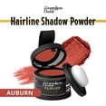 thumbnail image 2 of Seamless Hold Hairline Shadow Powder - Waterproof Hairline Shadow for Instant Coverage, Root Concealer Powder, Fills Thinning Hair for Women and Men, Root Touch Up Hair Powder (Auburn), 2 of 11