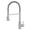 Brushed Nickel-Classic, variant on Matte Black Classic Pull Down Sprayer Kitchen Faucet Single Hole Farmhouse Bar Laundry Outdoor Sink
