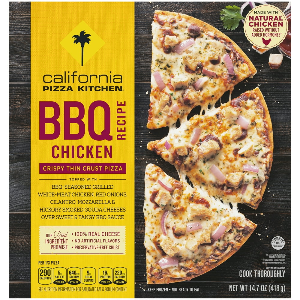 CALIFORNIA PIZZA KITCHEN BBQ Chicken Recipe Crispy Thin Crust Frozen