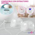 thumbnail image 4 of Spectra | Copa Manos Libres para Extractor de Leche El&eacute;ctrico S1 Plus, S2 Plus y 9 Plus. Accesorios Originales para Saca Leches Spectra | Handsfree Cups | Leche Materna | Medida: 28 mm, 4 of 8