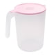 thumbnail image 1 of Hervidor de plástico para bebidas de 2500 ml, resistente al calor, jarra de agua fría y jugo con asa (rosa), 1 of 5